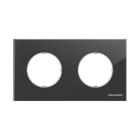 NIESSEN - Marco de 2 elementos Skymoon cristal negro
