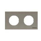 NIESSEN - Marco de 3 elementos Skymoon acero inoxidable