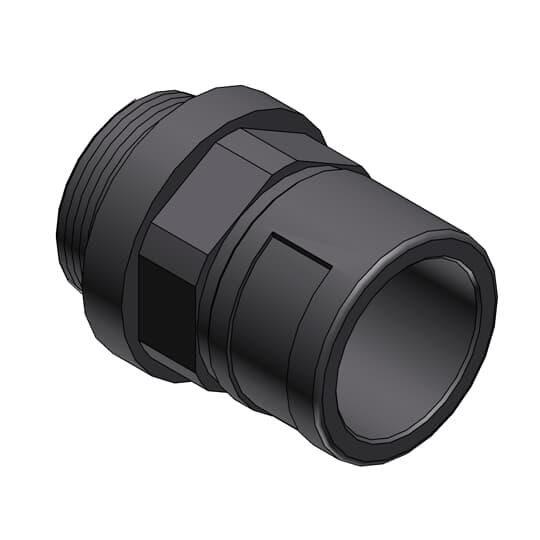 THOMAS & BETTS  - Racor PMAFIX recto metálico PG11 DN12 IP68 gris