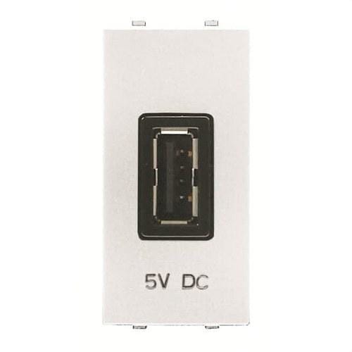 NIESSEN - Toma cargador USB 1m 750mA/5V Zenit blanco