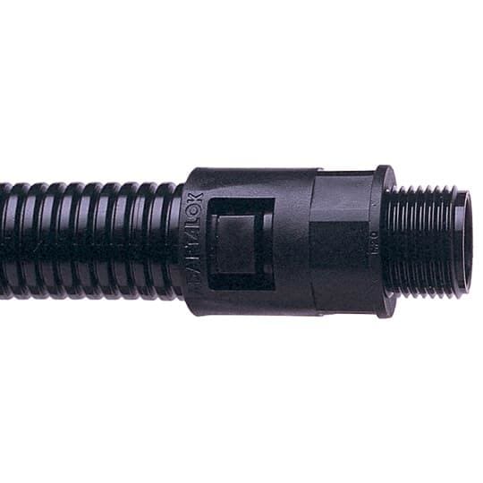 THOMAS & BETTS  - Racor recto M63 DN54 negro