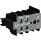 ABB - Bloque contacto auxiliar CAF6-20M montaje frontal tornillo