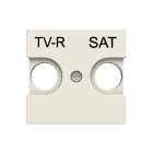 NIESSEN - Tapa toma TV-R/SAT Zenit blanco