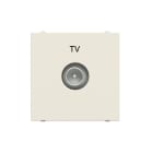 NIESSEN - Toma televisión final tipo-M con 2 módulos blanco