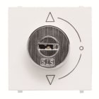 NIESSEN - Conmutador llave con 3 posiciones Zenit blanco