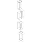 ABB - Kit perfil IP31/41 400mm frontal posterior (2u)