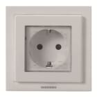 NIESSEN - Base Schuko IP55 empotrar Zenit blanco