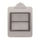 NIESSEN - Caja estanca completa IP55 Zenit pulsador
