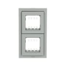 NIESSEN - Marco IP55 2V/2m Zenit gris