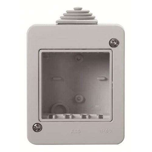 NIESSEN - Caja estanca IP40 para 2 módulos Zenit