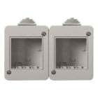 NIESSEN - Caja estanca IP40 para 4 módulos Zenit