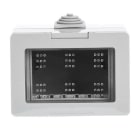 NIESSEN - Caja estanca IP55 para 3 módulos Zenit