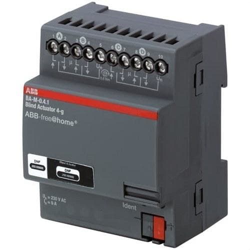 NIESSEN - Actuador persiana DIN con 4 canales 230V