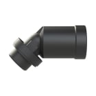 THOMAS & BETTS  - Racor 45° PMAFIX PRO rosca metálica M25x1,5 DN23 negro