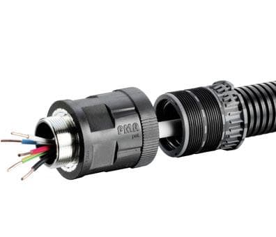 THOMAS & BETTS  - Conector PMAFIX Pro,PG42-Ms,NW48,45°,IP69K,sw