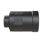 THOMAS & BETTS  - Racor PMAFIX PRO recto rosca metálica M20x1,5 DN17 negro