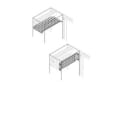 ABB - Kit XT1 fijo horizontal 200x600mm