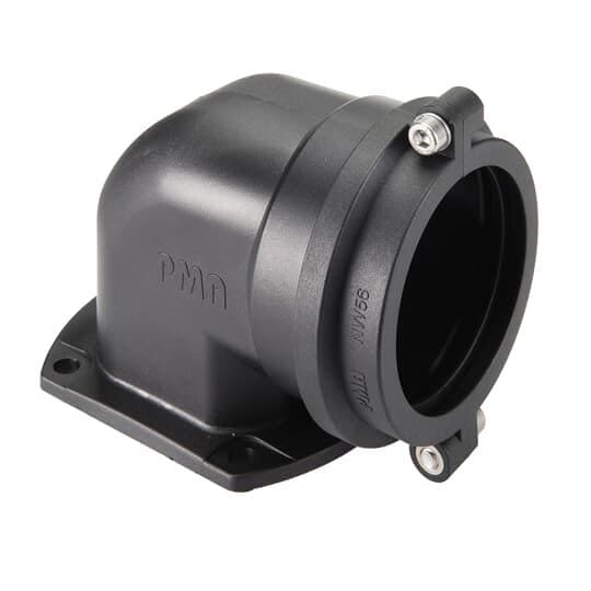 THOMAS & BETTS  - Racor 90° PMAGRIP completo DN56 negro