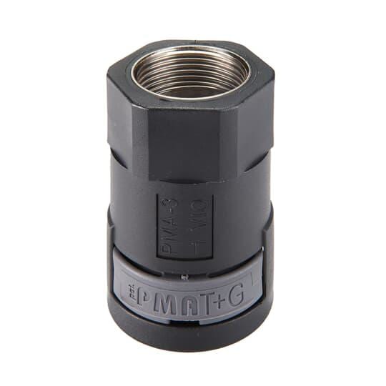 THOMAS & BETTS  - Adaptador metálico PMA M63x1,5 DN48 IP68 negro