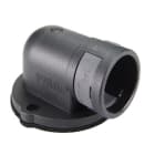 THOMAS & BETTS  - Racor 90° con brida PG29 DN29 negro