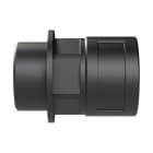 THOMAS & BETTS  - Racor PMAFIX recto M32x1,5 DN23 IP66 gris