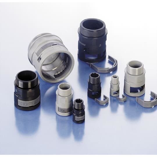 THOMAS & BETTS  - Racor PMAFIX recto PG36 DN36 IP66 gris