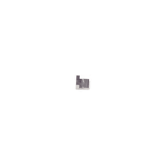 THOMAS & BETTS  - Cabeza individual brida TY-MET 22,3x19,4mm negro