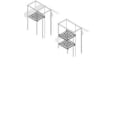 ABB - Kit para enclavamiento E4.2 fijo vertical 600x600mm