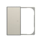 NIESSEN - Tapa sensor Free@Home Sky con 2 canales acero inoxidable