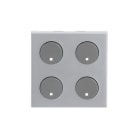 NIESSEN - TAPA INTERRUPTOR FREE@HOME 2/4 CANAL PL