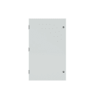 ABB - Armario con puerta ciega + placa trasera 1000x600x300mm gris claro RAL 7035
