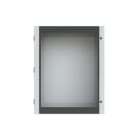 ABB - Armario con puerta acristalada 1000x800x300mm gris claro RAL 7035