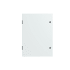 ABB - Armario con puerta ciega + placa trasera 700x500x200mm gris claro RAL 7035