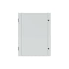 ABB - Armario con puerta acristalada 800x600x250mm gris claro RAL 7035