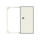 NIESSEN - Tapa sensor Free@Home Sky con 2 canales derecho escena blanco