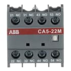 ABB - Bloque contacto frontal 1NC CA5-22M