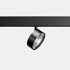 LEDS-C4 - Proyector carril KIVA 95 bajo voltaje 12W 2700K CRI90 DALI negro 1172lm