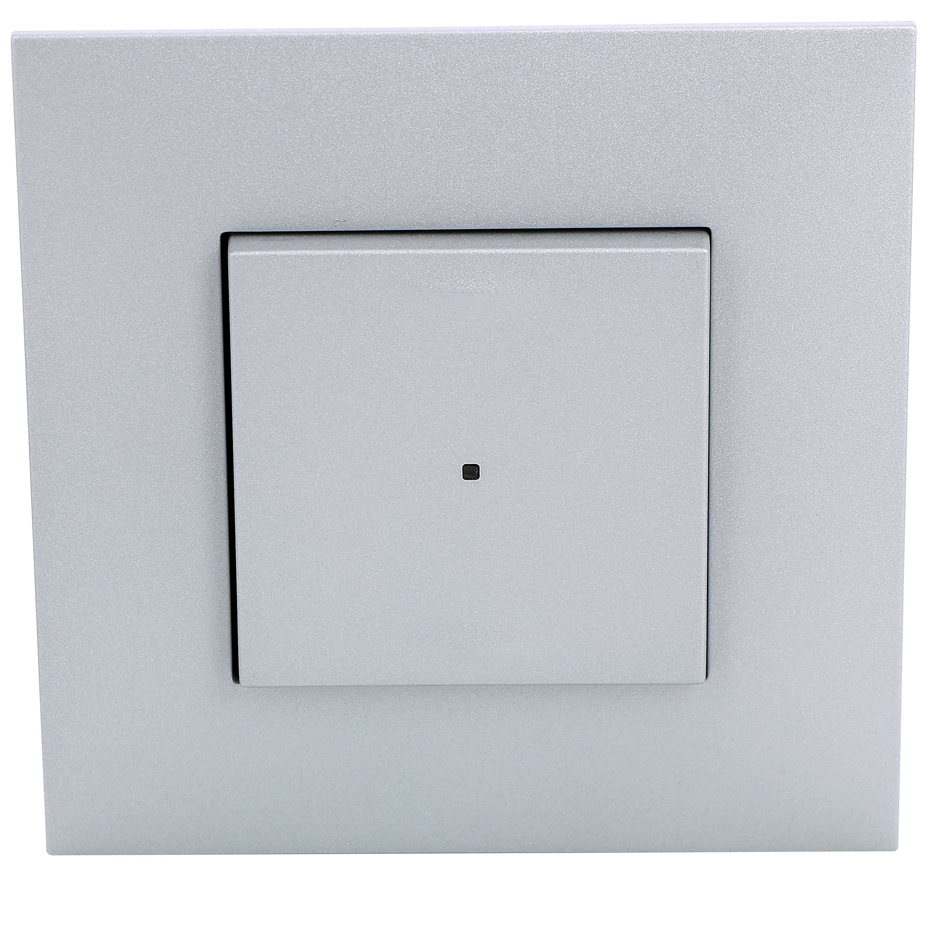 LEGRAND - Interruptor conectado con neutro (con opción de regulación) 150W Valena Next with Netatmo - Aluminio