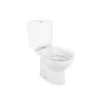 ROCA - Taza juego fijación VICTORIA salida vertical blanco