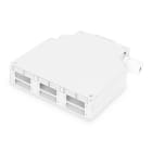DIGITUS - CAJA FINALIZACIÓN FIBRA ÓPTICA CARRIL DIN PARA 6 S