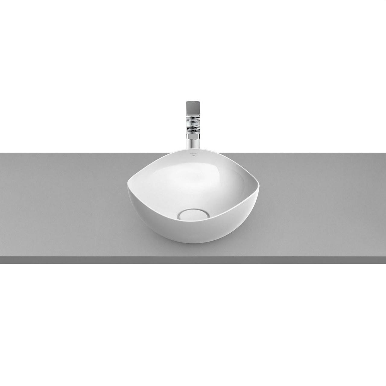 ROCA - Lavabo de sobre encimera OHTAKE blanco 375 Ø