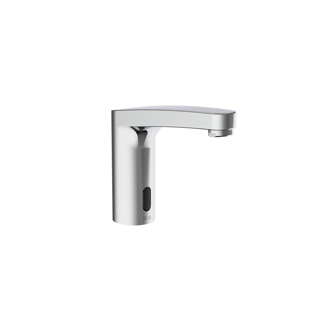 ROCA - Grifería electrónica para lavabo L70-E alimentación conexión a red (230) cromado