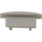 JISO - Tapa lateral sin orificio para perfil 711 2 metros