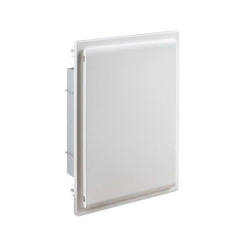 IDE - Caja distribución IP40 empotrar pared sólida 2x12 (24) módulos puerta opaca