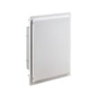 IDE - Caja distribución IP40 empotrar pared sólida 2x12 (24) módulos puerta opaca