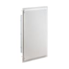 IDE - Caja distribución IP40 empotrar pared sólida 3x12 (36) módulos puerta opaca