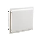 IDE - Caja distribución IP40 empotrar pared hueca 1x12 módulos puerta opaca