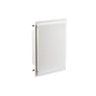 IDE - Caja distribución IP40 empotrar pared hueca 2x12 (24) módulos puerta opaca