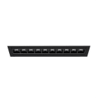 NEXIA - Luminaria empotrable BOXET basculante negro 20W 3000K CRI90 12º 2100lm