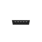 NEXIA - Luminaria empotrable BOXET basculante negro 10W 4000K CRI90 34º 1050lm DALI